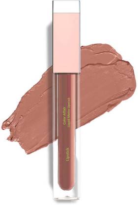 MYEONG Highly Pigmented Matte Texture Pastel Peach Non Transfer Liquid Lipstick