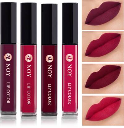 NOY Ultra Matte Liquid Lip Color- Waterproof Long Lasting Lipstick for Indian NL105