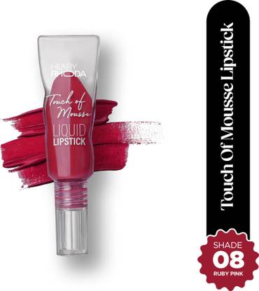 Hilary Rhoda Touch Of Mousse Lipstick | Matte Finish & Long Lasting | Smudge & Water Proof