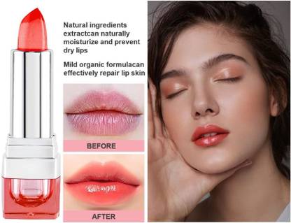 AMOSFIA Red Crystal Lip Balm Jelly Lipstick FRUIT