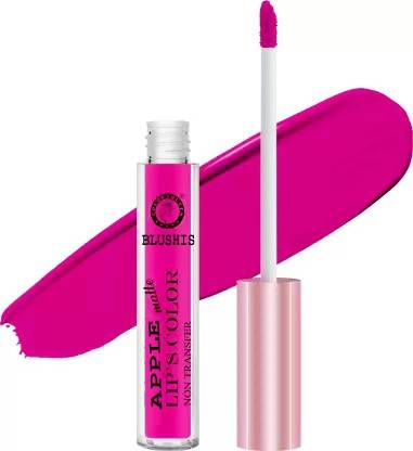 BLUSHIS Apple Matte Lips Color Waterproof Non Transfer Liquid