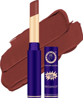 COLORS QUEEN Non Transfer Matte Lipstick ( Brown )