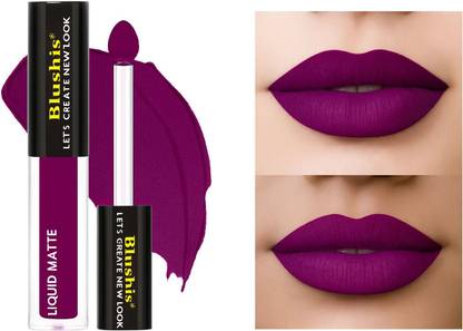 BLUSHIS of Love Liquid Melt Mini Lipstick Purple Pout