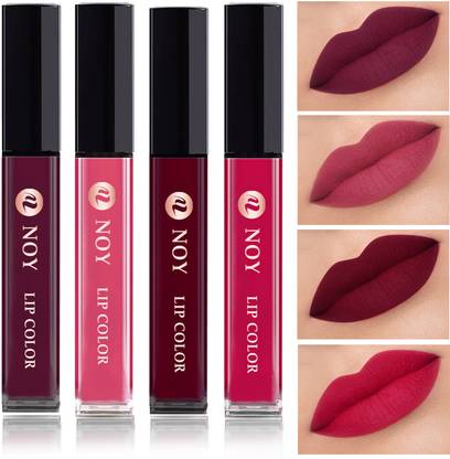 NOY Long-Lasting Liquid Matte Lipstick Bold Intense Colors for Playful Look #NL95