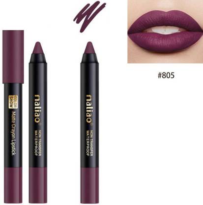 maliao Non Transfer Water Proof Matte Crayon Lipstick S805
