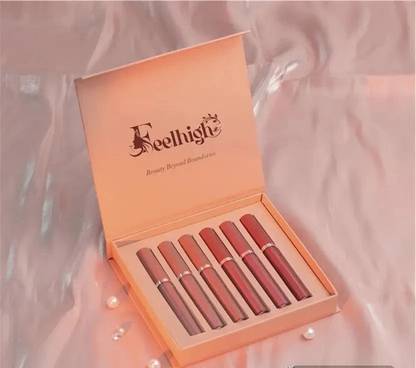 venvo Handaiyan Waterproof Matte Liquid Lipstick Set of 6