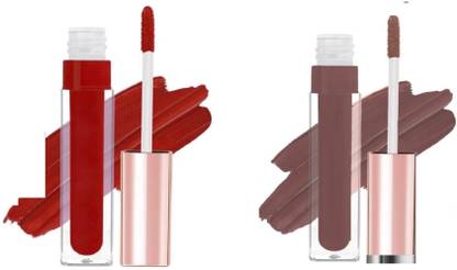 Luipui BROWN COLOR AND MAROON COLOR LIPSTICK COMBO