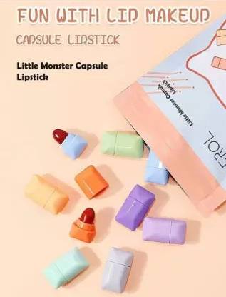 फीलहाई Mini Capsule Lipstick Set, Matte Lipstick Waterproof Long Lasting 8