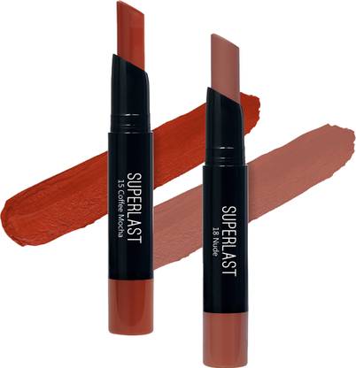 Me-On Superlast Lipstick (Shade 15,18)