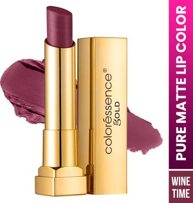 COLORESSENCE Pure Matte Lipstick |Waterproof & Longlasting|Highly Pigmented |Gold Range V13