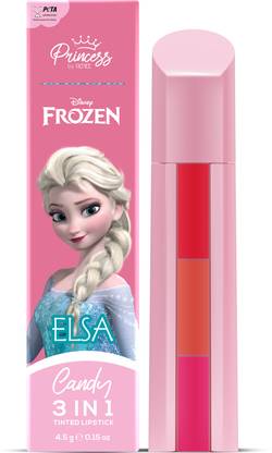 Renee Princess Candy 3-In-1 Tinted Lipstick Elsa for Pre-Teen Girls