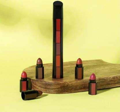 kHUDAt eks glow Matte Finish 5 in 1 Lipstick(KOLKATA)