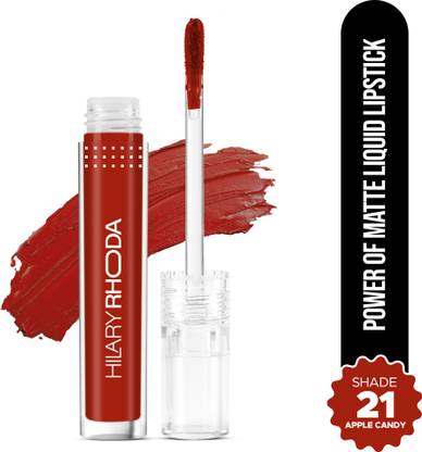 Hilary Rhoda Power Of Matte Liquid Lipstick | Buildable Colour | Long Lasting & Smudge Proof