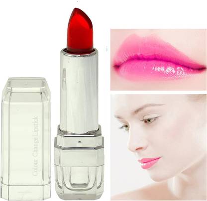 AMOSFIA Perfect Gel Lipstick Color Changing Jelly High-Glossy Lipstick (Pack of 1)