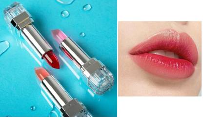 YAWI waterproof color change to pink lip care moisturizing multi color gel lipstick