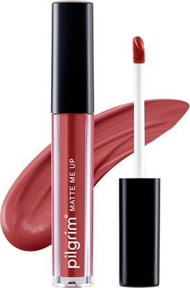 Pilgrim Matte Me Up! All Day Rich Colour Non-Drying And Transfer Proof Liquid Lipstick