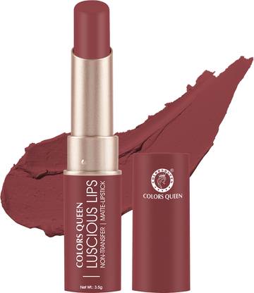 COLORS QUEEN Luscious Lips Long Lasting Non Transfer Creamy Matte Lipstick