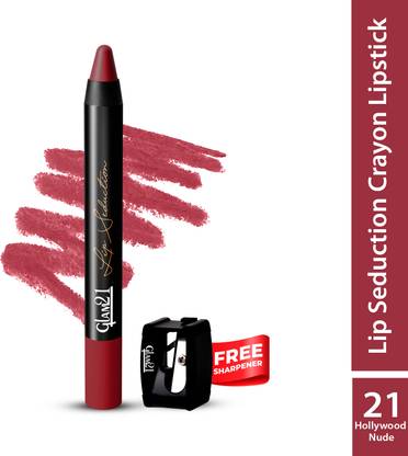 Glam21 Lip Seduction Non- Transfer Crayon Lipstick up to 12 Hours Stay