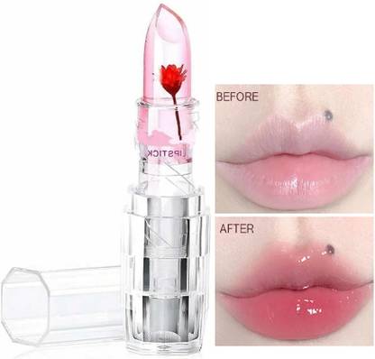 MYEONG Jelly Flower Transparent Color Changing Lip Balm Gloss