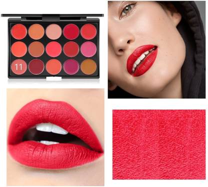 REIMICHI Best High Pigmented Super Stay Matte Finish Lip Cream Palette
