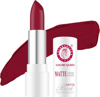 COLORS QUEEN Rich Matte Finish Lipstick - Matte Red
