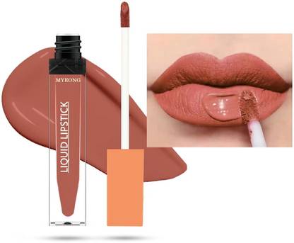 MYEONG Ultra Pigmented Creamy Trippy Tap Up Matte Lipstick Smudgeproof Lasts For 22Hrs