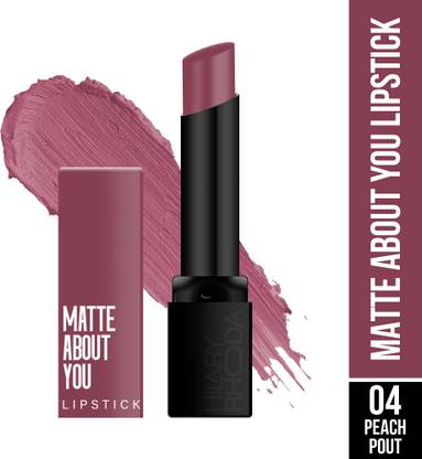 Hilary Rhoda Matte About You Lipstick | Long Lasting & Highly Pigmented | Matte Finish