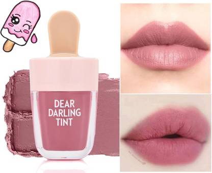 ADJD NUDE PINK HIGH COLOR LIP TINT MATTIE WATER PROOF ICE CREAM LIPSTICK