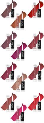 AYA Yes It's Truly Matte Liquid Lipstick,Set of 12, 01 to 12, 2.5 ml*6 |