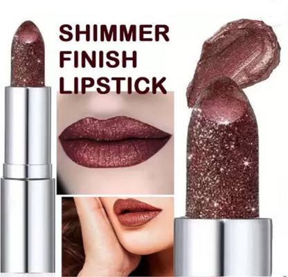 EVERERIN Diamond Shimmer Glitter & MATTIE MAROON LIPSTICK