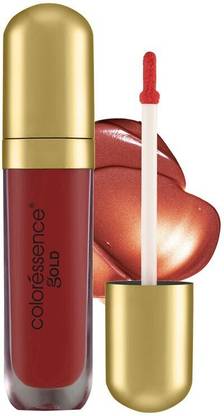 COLORESSENCE Semi Matte Lippe Lip Gloss Liquid Lipstick,SPF-15,Candy Orange