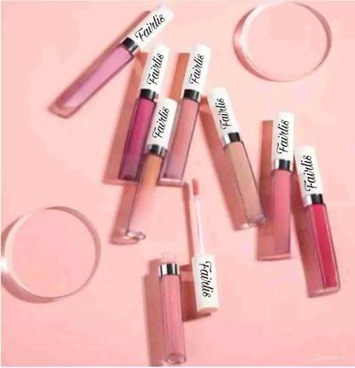 Fairlis Beauty super stay Waterproof Sensational Liquid Matte Red and Nude Lipstick