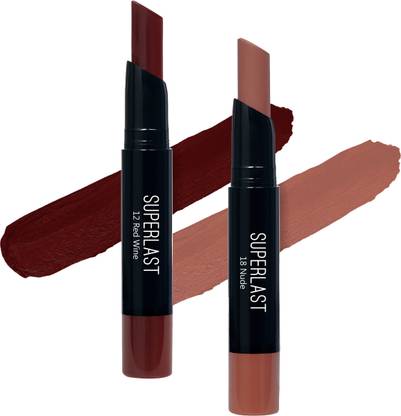 Me-On Superlast Lipstick (Shade 12,18)