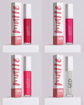 GIFTY Matte Smudge Proof Liquid Lipstick (Look Like You Desire)