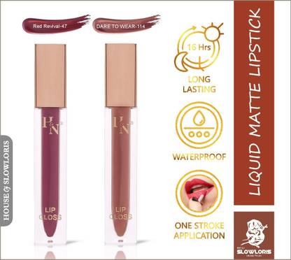 HIGHLIGHT NAILS HNH-LIP-CB-(RED REVIVAL-47 & DARE TO WEAR-114)_CHN