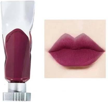 GABBU Ice Cube Matte Lipstick Velvet Transparent Lip Glaze Pigment WINE