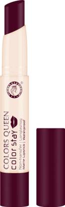 COLORS QUEEN Color Stay Non Transfer Matte Lipstick