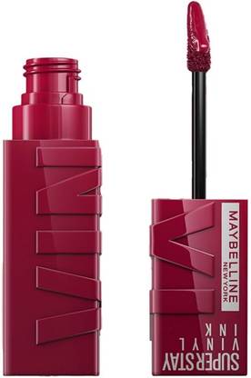MAYBELLINE NEW YORK Superstay Vinyl Ink Liquid Lipstick, Unrivaled,High Shine for up to 16 hr,4.2 ml