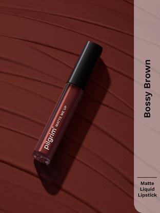 Pilgrim Matte Me Up! All Day Rich Colour Non-Drying And Transfer Proof Liquid Lipstick