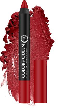 COLORS QUEEN Color It All Highly Pigmented Long Lasting Non Transfer Matte Crayon Lipstick