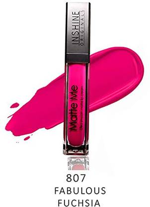 Inshine Fabulous Fuchsia Long Lasting Ultra Smooth Liquid Matte Lipstick