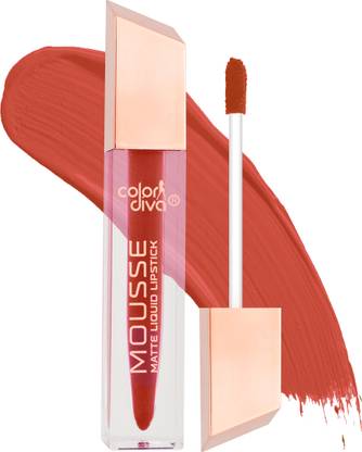 Color Diva Mousse Matte Liquid Lipstick| Long Lasting, Non Transfer, Water & Smudge Proof