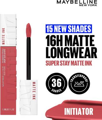 MAYBELLINE NEW YORK Super Stay Matte Ink Liquid Lipstick, Initiator, 5g