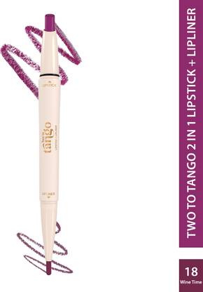 Glam21 Two To Tango Lipstick+LipLiner Duo | Smudgeproof Non-Transfer Matte Finish