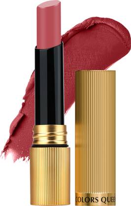 COLORS QUEEN Hold Up Full Day Lightweight, Long Lasting & Non-Transfer Matte Lipstick