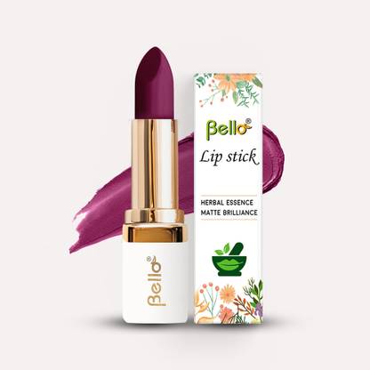 Bello Lipstick Natural & Matte Finish | Long-Lasting | Chemical-Free | AYUSH Certified