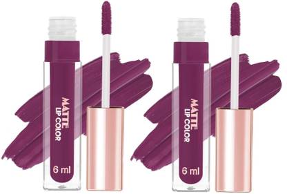 MYEONG Dark Wine Original Matte Lipstick Long Lasting 24 Hour
