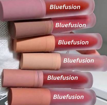 BLUEFUSION Long Stay Matte Lipstick Combo Set of 8