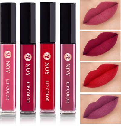 NOY Ultra Matte Liquid Lip Color- Waterproof Long Lasting Lipstick for Indian #NL117