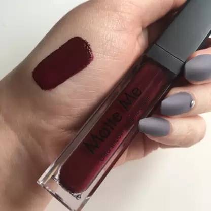 AEPRUY Make Up Matte Me Lip Cream-Maroon